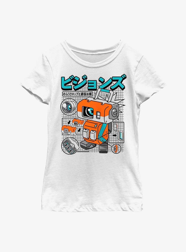 Star Wars: Visions Robo Guy Youth Girls T-Shirt