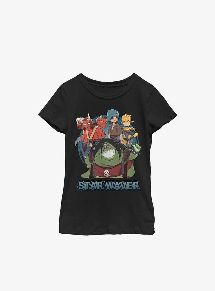 Star Wars: Visions Tatooine Rhapsody Youth Girls T-Shirt