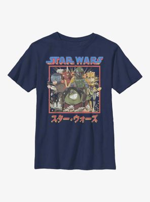 Star Wars: Visions Anime Group Youth T-Shirt