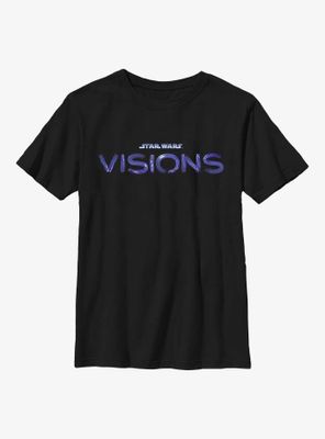 Star Wars: Visions Blue Logo Youth T-Shirt