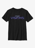 Star Wars: Visions Blue Logo Youth T-Shirt