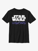 Star Wars: Visions Logo Stacked Youth T-Shirt