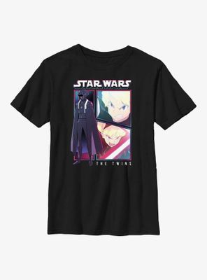 Star Wars: Visions Twins Comic Panels Youth T-Shirt