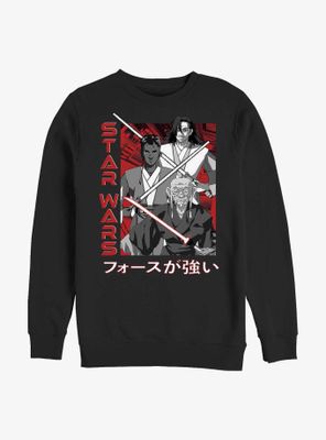 Star Wars: Visions Weapons Anime Sweatshirt