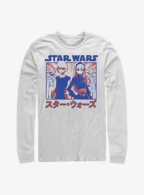 Star Wars: Visions Twins Anime Long-Sleeve T-Shirt