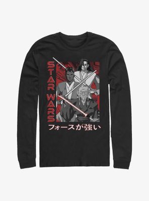 Star Wars: Visions Weapons Anime Long-Sleeve T-Shirt