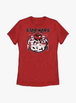 Star Wars: Visions Dark Side Anime Womens T-Shirt