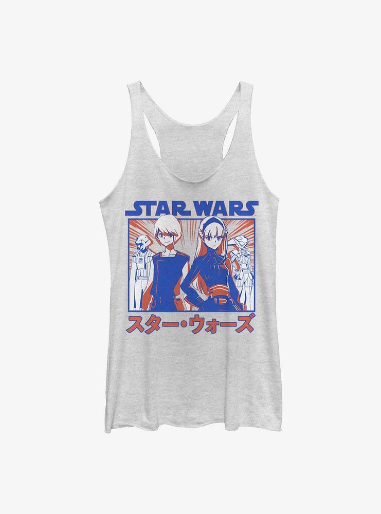 Star Wars: Visions Twins Anime Womens Tank Top