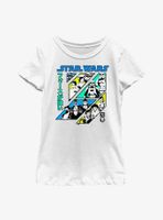 Star Wars: Visions Force Grid Youth Girls T-Shirt