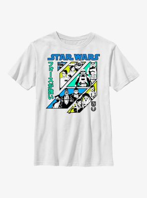Star Wars: Visions Force Grid Youth T-Shirt
