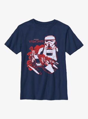 Star Wars: Visions Nice Ride For A Trooper Youth T-Shirt