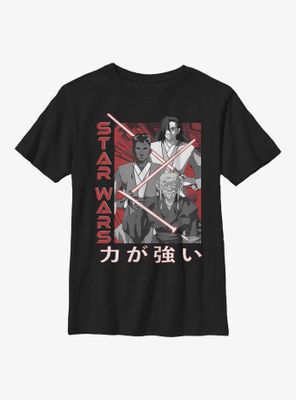 Star Wars: Visions Weapons Anime Youth T-Shirt