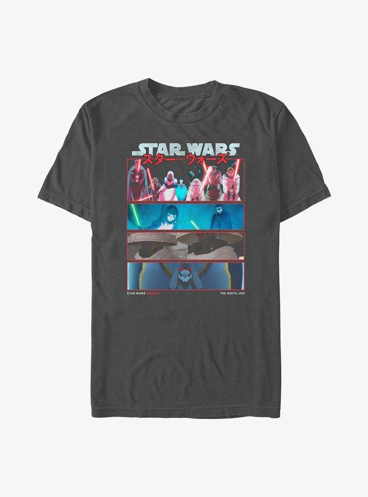 Star Wars: Visions 9th Jedi Stack T-Shirt