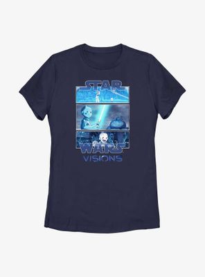 Star Wars: Visions Tri Panel Womens T-Shirt
