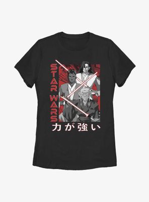 Star Wars: Visions Weapons Anime Womens T-Shirt