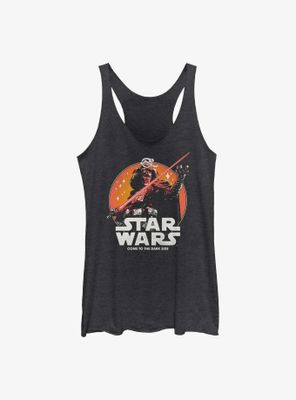 Star Wars: Visions Closeup Vader Womens Tank Top