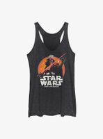 Star Wars: Visions Closeup Vader Womens Tank Top