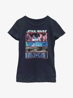 Star Wars: Visions 9th Jedi Stack Youth Girls T-Shirt