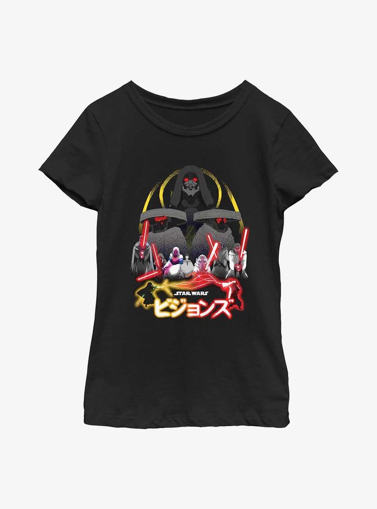 Star Wars: Visions 9th Jedister Youth Girls T-Shirt