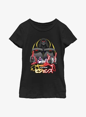 Star Wars: Visions 9th Jedister Youth Girls T-Shirt