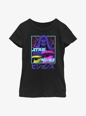 Star Wars: Visions Metal Faces Youth Girls T-Shirt