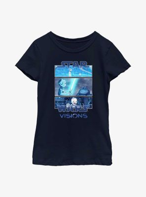 Star Wars: Visions Tri Panel Youth Girls T-Shirt