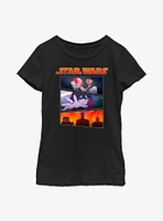 Star Wars: Visions Village Bride Panels Youth Girls T-Shirt