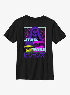 Star Wars: Visions Metal Faces Youth T-Shirt