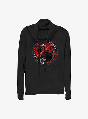 Star Wars: Visions Samurai Vader Cowlneck Long-Sleeve Girls Top