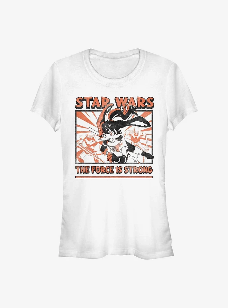 Star Wars: Visions The Force Is Strong Lop Girls T-Shirt