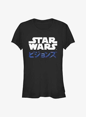 Star Wars: Visions Kanji Logo Girls T-Shirt