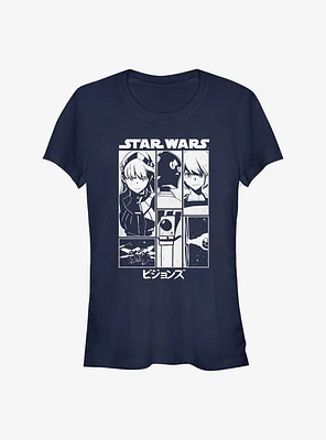 Star Wars: Visions The Twins Poster Girls T-Shirt