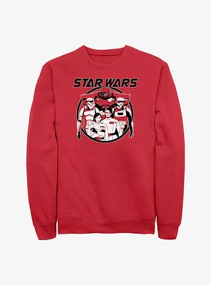Star Wars: Visions The Dark Side Army Anime Crew Sweatshirt