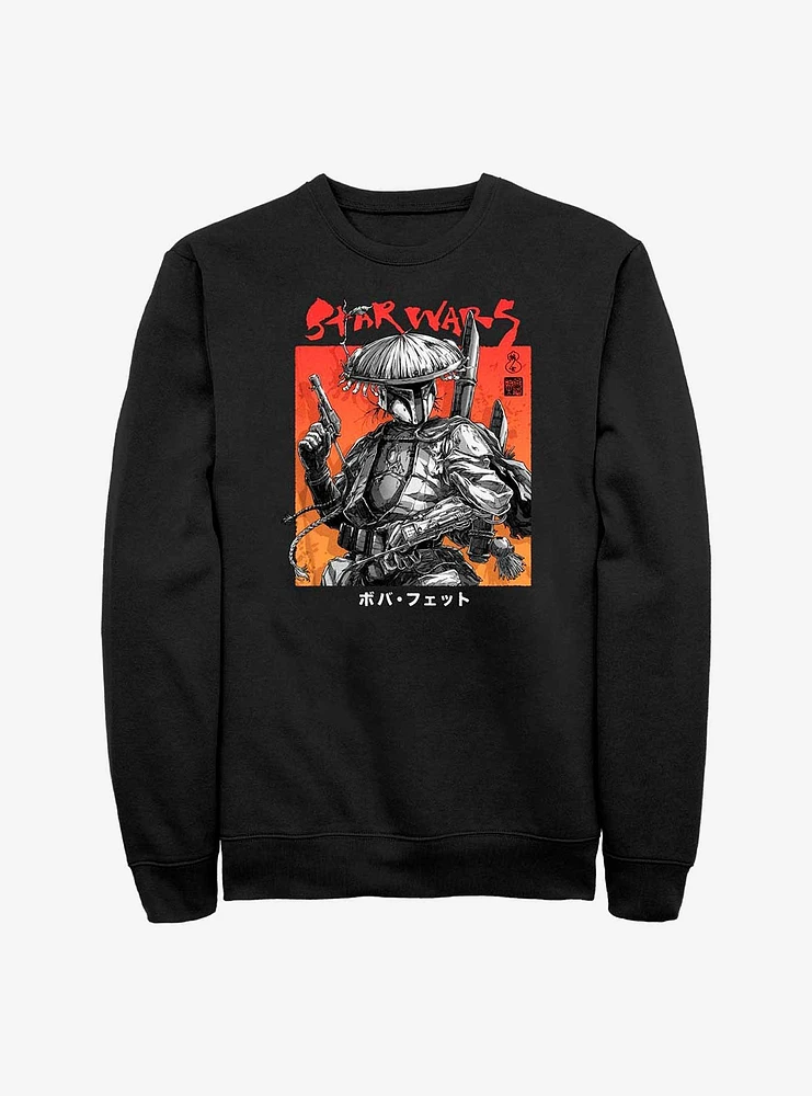 Star Wars: Visions Boba Fett Wanderer Crew Sweatshirt