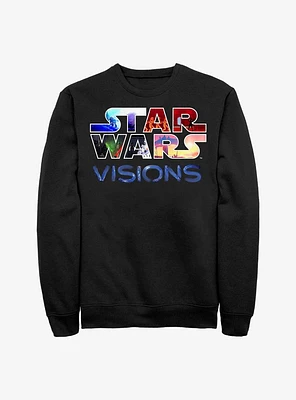 Star Wars: Visions Franchised Logo Crew Sweatshirt