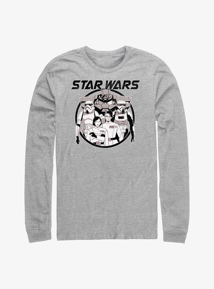 Star Wars: Visions The Dark Side Army Anime Long-Sleeve T-Shirt