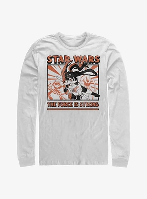 Star Wars: Visions The Force Is Strong Lop Long-Sleeve T-Shirt