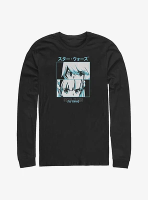 Star Wars: Visions The Twins Face-Off Long-Sleeve T-Shirt