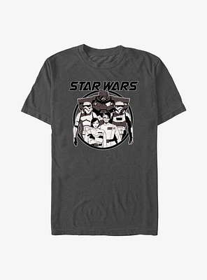 Star Wars: Visions The Dark Side Army Anime T-Shirt