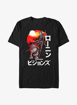 Star Wars: Visions Droid & Ronin Samurai T-Shirt