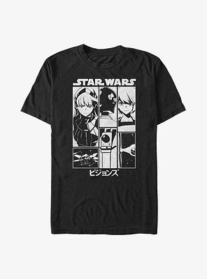 Star Wars: Visions The Twins Poster T-Shirt