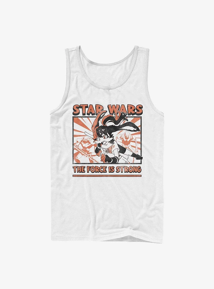 Star Wars: Visions The Force Is Strong Lop Tank Top