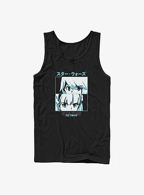 Star Wars: Visions The Twins Face-Off Tank Top