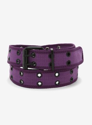 Purple Grommet Belt
