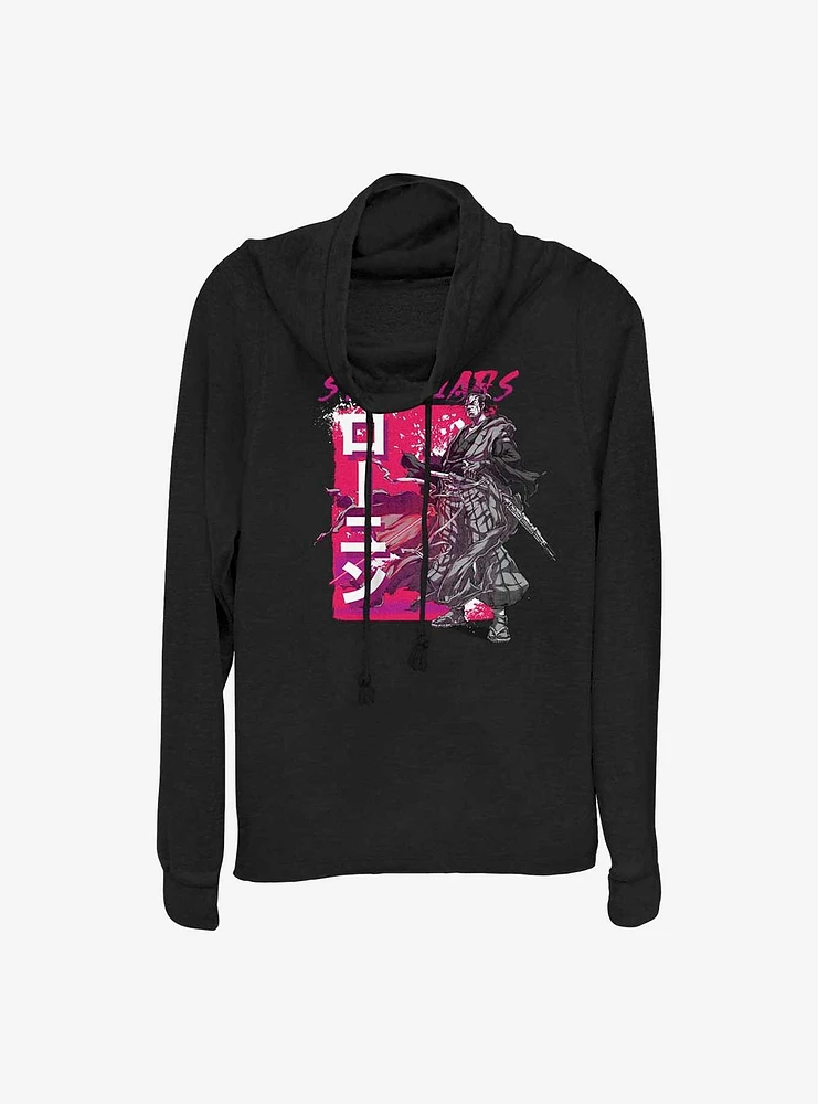 Star Wars: Visions Ronin Samurai Cowlneck Long-Sleeve Girls Top