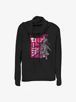 Star Wars: Visions Ronin Samurai Cowlneck Long-Sleeve Girls Top