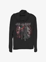 Star Wars: Visions Darth Vader & Stormtroopers Cowlneck Long-Sleeve Girls Top