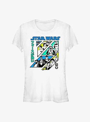 Star Wars: Visions Character Grid Girls T-Shirt