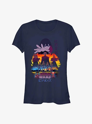 Star Wars: Visions It Takes A Village Girls T-Shirt