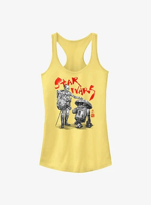 Star Wars: Visions Anime Droids Girls Tank